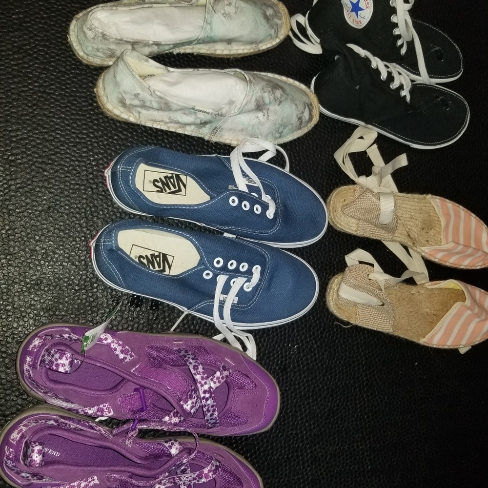 Lot of 5 Pairs of Brand New Shoes - Sizes 5 - 8